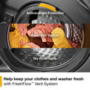 Whirlpool® Smart ENERGY STAR® Front Load Laundry Tower 5.2 cu. ft. Washer & 7.4 cu. ft. Electric Dryer with UV Clean Technology and FreshFlow™ Vent System YWEF5727TR