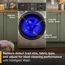 Whirlpool® Smart ENERGY STAR® Front Load Laundry Tower 5.2 cu. ft. Washer & 7.4 cu. ft. Electric Dryer with UV Clean Technology and FreshFlow™ Vent System YWEF5727TR
