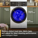 Whirlpool® Smart ENERGY STAR® Front Load Laundry Tower 5.2 cu. ft. Washer & 7.4 cu. ft. Electric Dryer with UV Clean Technology and FreshFlow™ Vent System YWEF5727TW