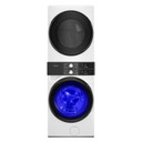 Whirlpool® Smart ENERGY STAR® Front Load Laundry Tower 5.2 cu. ft. Washer & 7.4 cu. ft. Electric Dryer with UV Clean Technology and FreshFlow™ Vent System YWEF5727TW
