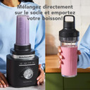 KitchenAid® Pure Power Blender with 2 Personal Blending Jars KSB2078BM