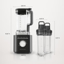KitchenAid® Pure Power Blender with 2 Personal Blending Jars KSB2078BM