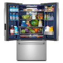 Maytag® 31 Cu. Ft. XL Capacity French Door Bottom Mount Refrigerator with Ice + Water MRFF4336TZ