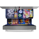 Maytag® 31 Cu. Ft. XL Capacity French Door Bottom Mount Refrigerator with Ice + Water MRFF4336TZ