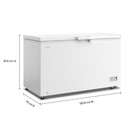 Amana® 16 Cu. Ft. Chest Freezer with Up-Front Temperature Control System AZCC2316TW