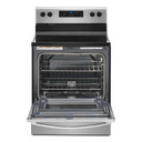 Openbox of 5.3 cu. ft. Whirlpool® electric range with Frozen Bake™ technology YWFE515S0JS