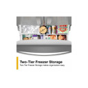 Openbox of Whirlpool® 36-Inch Wide Counter-Depth French Door Bottom Mount Refrigerator - 20 cu. ft. WRFC2036RZ