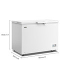 Whirlpool® 11 Cu. Ft. Chest Freezer with 2 Storage Baskets WZCN3511TW