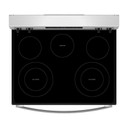 OPEN BOX Whirlpool® 30-inch Electric Range with Steam Clean YWFES3330RZ