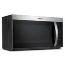 OPEN BOX***  Whirlpool® 30’ W 1.7 cu. ft Over the range Microwave with 900-Watts Cooking Power YWMMS3130RZ***