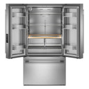 OPEN BOX Kitchenaid® 31 cu. ft. French Door Refrigerator with Interior Water and Ice KRFF336SPS