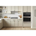 OPEN BOX Whirlpool® 30" Range Hood with Dishwasher-Safe Full-Width Grease Filters WVU37UC0FS