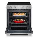 *Kitchenaid® 5.3 Cu. Ft. Slide-in Electric Range with Two Even-Heat™ Hyper Elements and Convection Cooking Modes YKSES530SPS