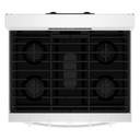 Open Box  Whirlpool® 30-inch Gas Range with Air Cooking Technology WFGS5730SW