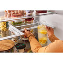 Open Box Whirlpool® 30 Cu. Ft. Family-Sized Capacity French door refrigerator with Flexible Tempearture Drawer WRMF3336SZ