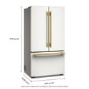 Kitchenaid® Counter-Depth French Door Refrigerator with Internal Water Dispenser KRFC236SPL