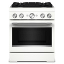 KitchenAid® 30-Inch 4 Burner Commercial-Style Dual Fuel Range with No Preheat Air Fry Mode KFDS930SPL
