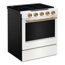 Kitchenaid® 5.0 Cu. Ft. Smart Slide-in Gas Range with Convection Cooking Modes and 2-in-1 Burner KSGS530SPL