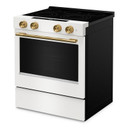 Kitchenaid® 5.3 Cu. Ft. Slide-in Electric Range with Two Even-Heat™ Hyper Elements and Convection Cooking Modes YKSES530SPL