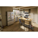 Open Box Whirlpool® 36-Inch French Door Refrigerator with Ice Maker - 31 cu. ft. WRFF3136SZ