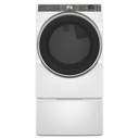 Open Box Whirlpool® 7.4 cu. ft. Smart Front Load ENERGY STAR® Electric Dryer with Steam Capabilities YWED6720RW