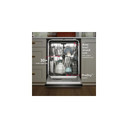 Open Box  Kitchenaid® Third Level Utensil Rack Dishwasher with 30+ Total Wash Jets, 47 dBA KDFS224SWH