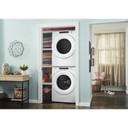 Open Box Whirlpool® 5.0 cu.ft I.E.C. Closet-Depth Front Load Washer with Intuitive Controls WFW560CHW