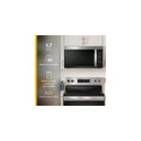**Open Box Whirlpool® 30’ W 1.7 cu. ft Over the range Microwave with 900-Watts Cooking Power YWMMS3130RZ