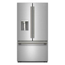 OPEN BOX Kitchenaid® 30 cu. ft. French Door Refrigerator with Exterior Water and Ice KRFF436SPS