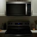 Open Box  Whirlpool® 30’ W 1.7 cu. ft Over the range Microwave with 900-Watts Cooking Power YWMMS3130RZ