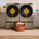 OPEN BOX Whirlpool® 5.2 cu. ft. I.E.C. Smart Front Load ENERGY STAR® Certified Washer with FreshFlow™ Vent System WFW5720RW