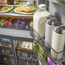 OPEN BOX Kitchenaid® 19.4 cu. ft. 36-inch wide Counter-Depth 4-Door Refrigerator with PrintShield™ Finish KRQC506MPS