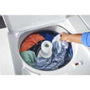 OPEN BOX Maytag® Commercial-Grade Residential Agitator Washer - 4.0 cu. ft (I.E.C.) MVWP585GW