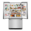 OPEN BOX Whirlpool® 36-Inch Wide Counter-Depth French Door Bottom Mount Refrigerator - 20 cu. ft. WRFC2036RZ