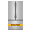 OPEN BOX Whirlpool® 36-Inch French Door Refrigerator with Interior Water Dispenser - 31 cu. ft. WRFF3336SZ
