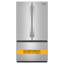 OPEN BOX Whirlpool® 36-Inch French Door Refrigerator with Interior Water Dispenser - 31 cu. ft. WRFF3336SZ