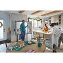 OPEN BOX Whirlpool® 36-Inch French Door Refrigerator with In-Door Water and Ice Maker - 30 cu. ft. WRFF3536SZ