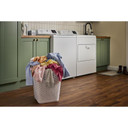 OPEN BOX 4.6 Cu. Ft. I.E.C. Whirlpool® Top Load Agitator Washer with Quick Wash WTW4105SW