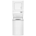 OPEN BOX Whirlpool® 1.8 cu.ft I.E.C. Electric Stacked Laundry Center 6 Wash cycles and AutoDry™ YWET4024HW