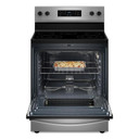 OPEN BOX Whirlpool® 30-inch Electric Range with Steam Clean YWFES3330RZ