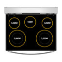 OPEN BOX Whirlpool® 30-inch Electric Range with Air Cooking Technology YWFES4530SZ