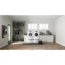 OPEN BOX Amana® 7.4 cu. ft. Front Load Electric Dryer with Moisture Sensors YNED5800HW