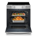 Open Box  Whirlpool® 30-inch Smart Slide in Electric Range with True Convection, No Preheat Air Fry, WipeClean™ Coating, Steam/Self Clean and High Speed Preheat YWSES7530RZ