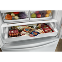 OPEN BOX 36-inch Wide French Door Refrigerator with Water Dispenser - 25 cu. ft. WRF535SWHW