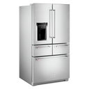 OPEN BOX 25.8 Cu. Ft. 36" Multi-Door Freestanding Refrigerator with Platinum Interior Design KRMF706ESS