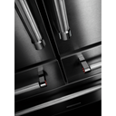 OPEN BOX 25.8 Cu. Ft. 36" Multi-Door Freestanding Refrigerator with Platinum Interior Design KRMF706ESS