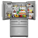 OPEN BOX 25.8 Cu. Ft. 36" Multi-Door Freestanding Refrigerator with Platinum Interior Design KRMF706ESS**