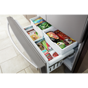 OPEN BOX 36-inch Wide Counter Depth French Door Refrigerator - 20 cu. ft. WRF550CDHZ