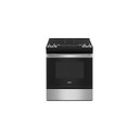 5.0 Cu. Ft. Whirlpool® Gas Range with Frozen Bake™ Technology WEG515S0LS