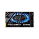 5.0 Cu. Ft. Whirlpool® Gas Range with Frozen Bake™ Technology WEG515S0LS
